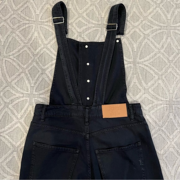 Cheap Monday Black Loose Fitting Overalls - Picture 6 of 9